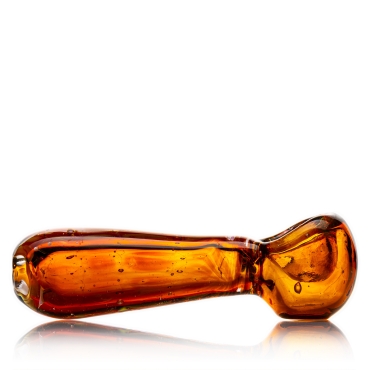 Golden Sea Turtle Design - Spoon Pfeife - 9.5cm