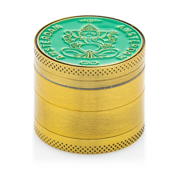 Grace Glass Amsterdam | Mix Grinder with Ganash and OM logo 4part- D:40mm