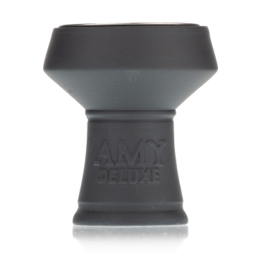 Amy Deluxe Steintabakkopf mit Sieb - Schwarz
