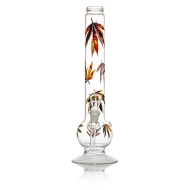 Bouncer Multi Leaf Glass Bong - H:38cm - D:50mm - Socket: 18.8mm