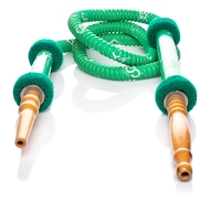 DUD Hookah Hose Long Grip - Green