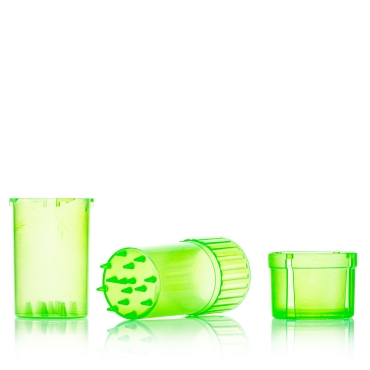 Medtainer Storage Container / Grinder - Transparent Grün