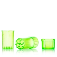 Medtainer Storage Container / Grinder - Transparent Grün