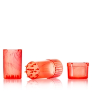 Medtainer Storage Container / Grinder - Transparent Rot