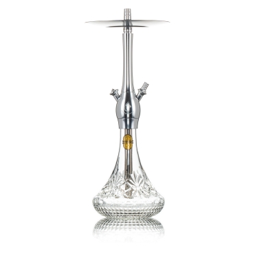 Dschinni Chucky Silver Crystal Shisha Set