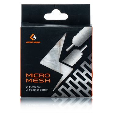 Geekvape Zeus X Mesh RTA Cotton und Mesh Set KTR 0.2 Ohm