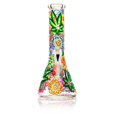 Amsterdam | Leaf Mixed Beaker Bong