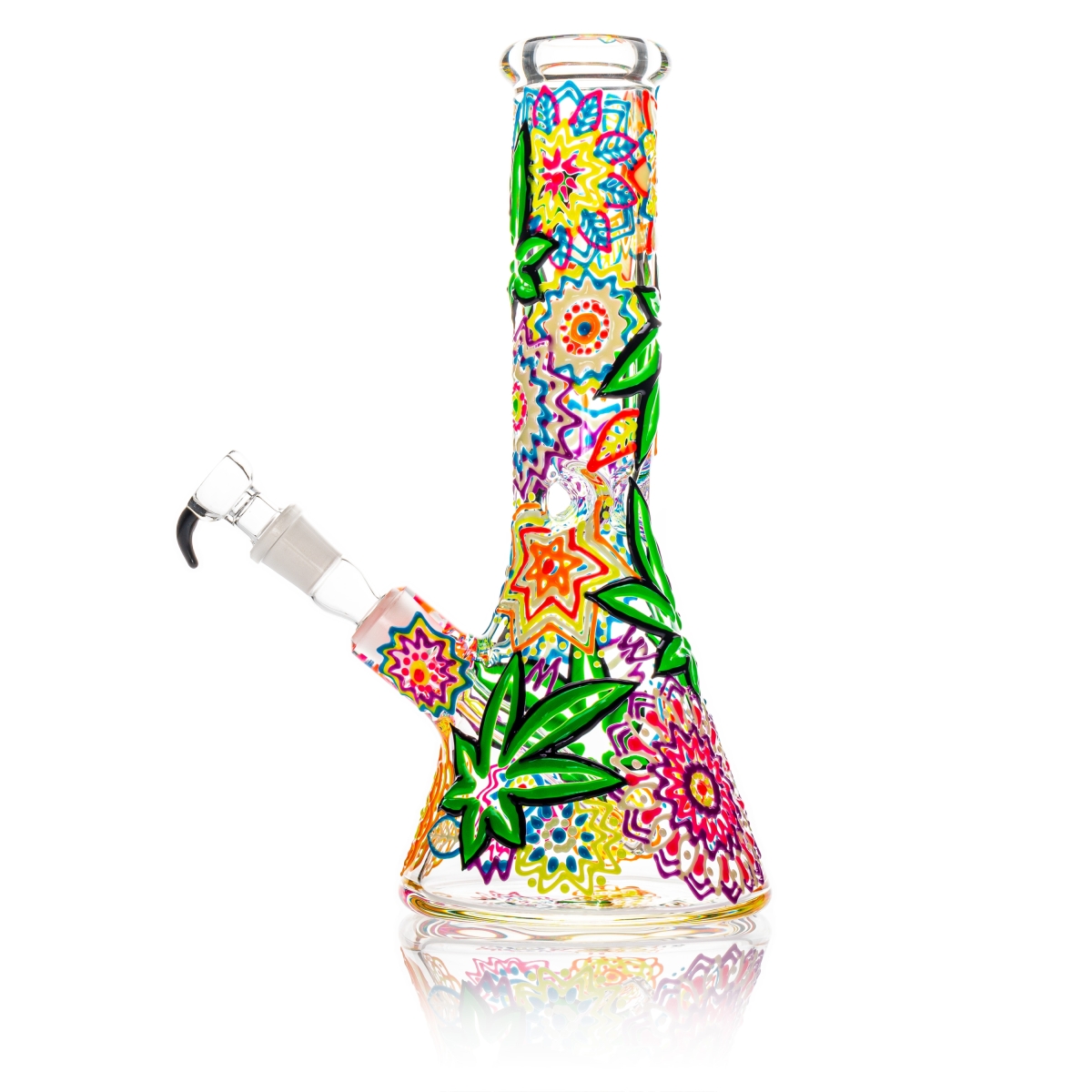 Amsterdam | Leaf Mixed Beaker Bong