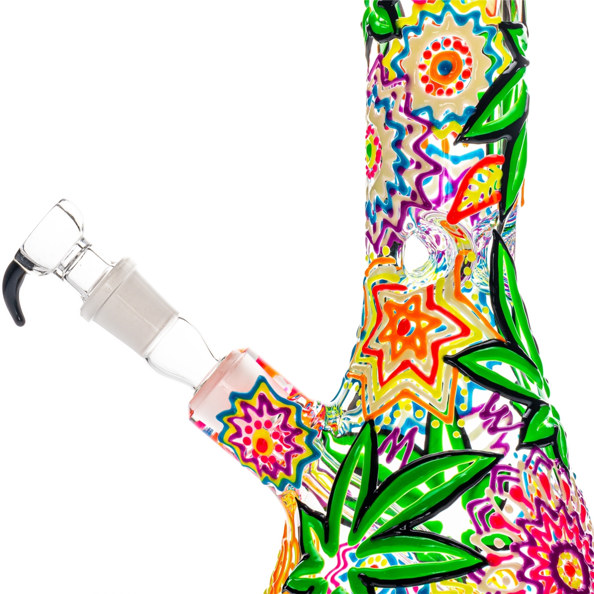 Amsterdam | Leaf Mixed Beaker Bong