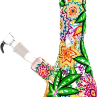 Amsterdam | Leaf Mixed Beaker Bong