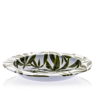 Aschenbecher Aluminium Leaf