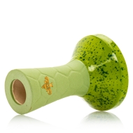 Bee Hookah Phunnel Olive - Half Glazed Lime Blue