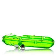 Bewildered Pickle - Glycerin Hand Pfeife - 12cm - Grün