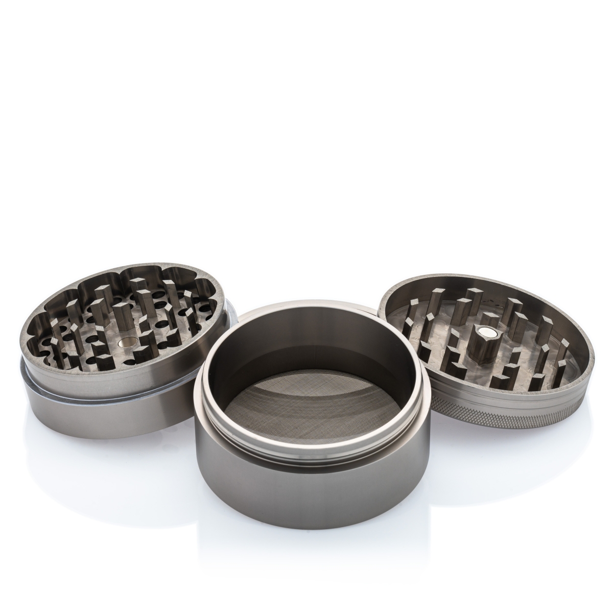 Black Leaf  - Alu-Mühle 4-teilig