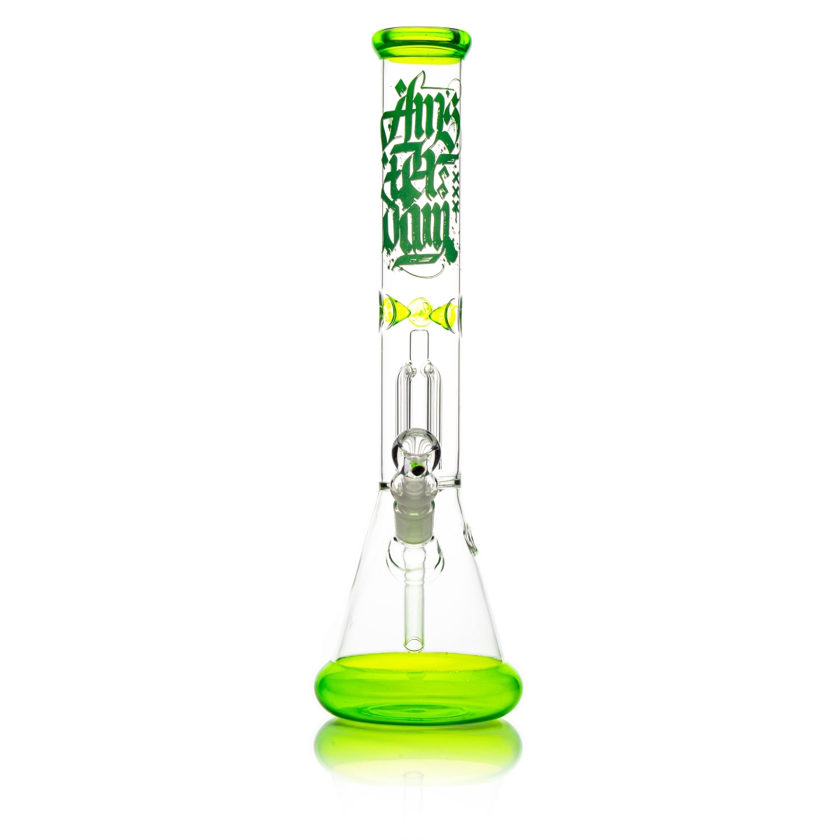 Bong Glass Amsterdam - H: 41cm D: 50mm S: 18.8mm - 4 arm perculator