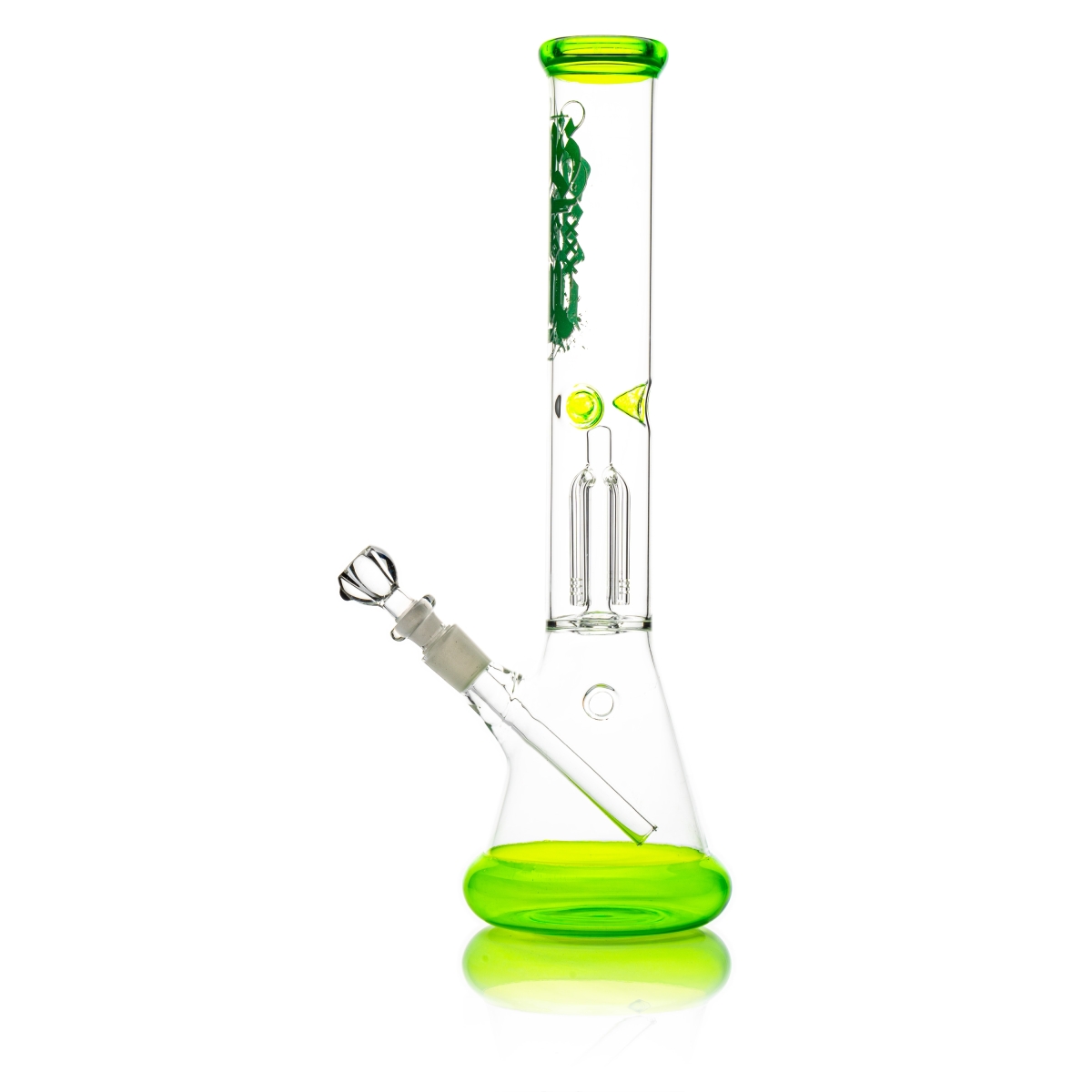 Bong Glass Amsterdam - H: 41cm D: 50mm S: 18.8mm - 4 arm perculator