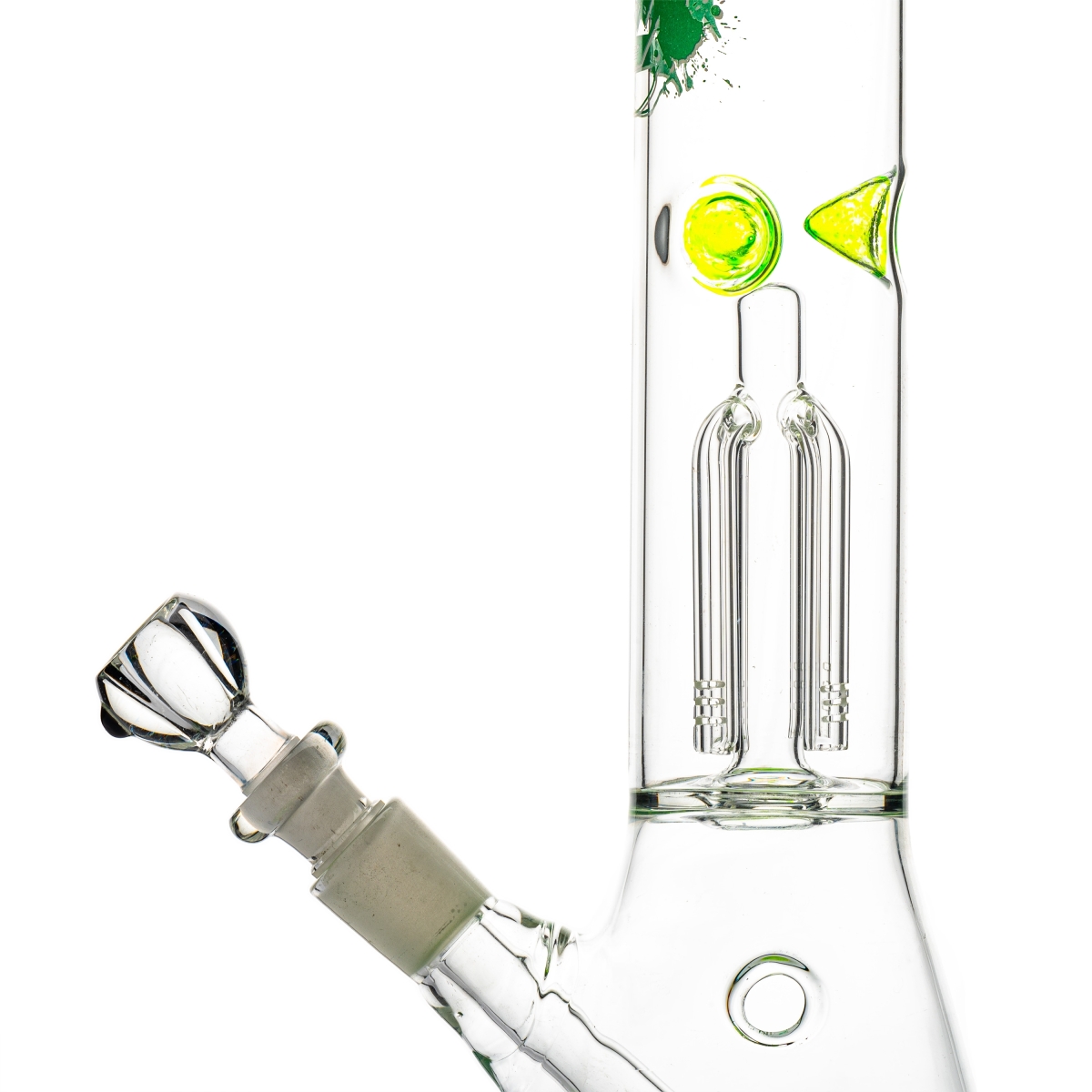 Bong Glass Amsterdam - H: 41cm D: 50mm S: 18.8mm - 4 arm perculator