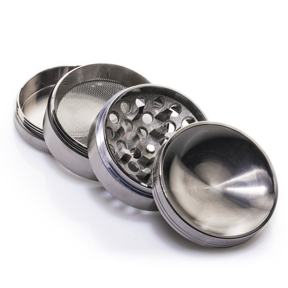 Grinder 4-teilig konkav