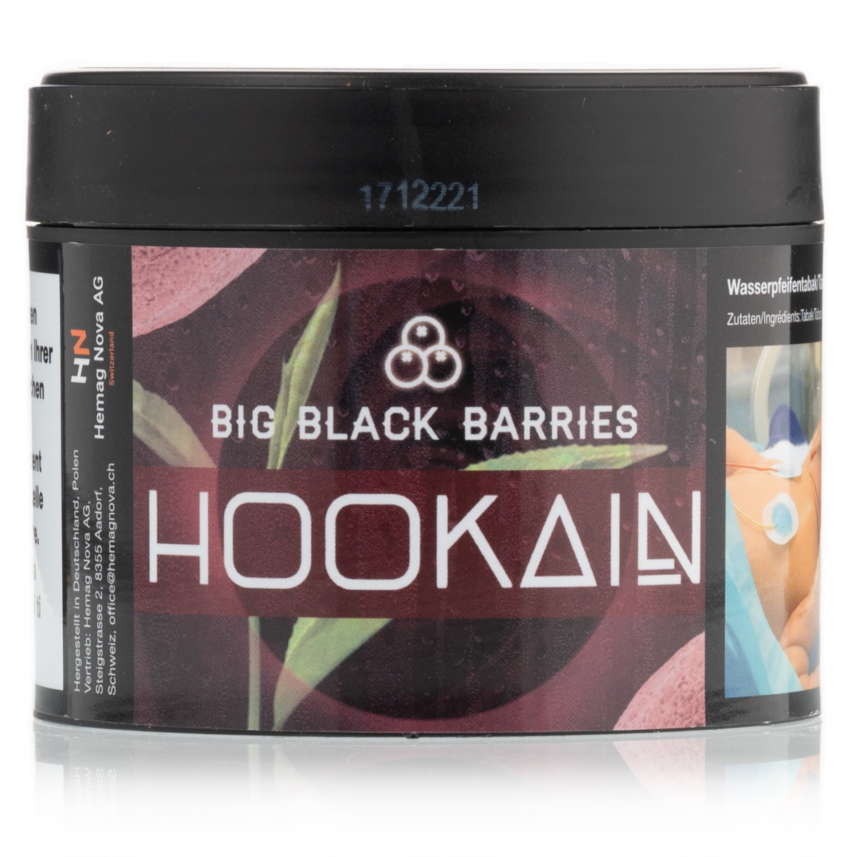 Hookain Big Black Barries 200g