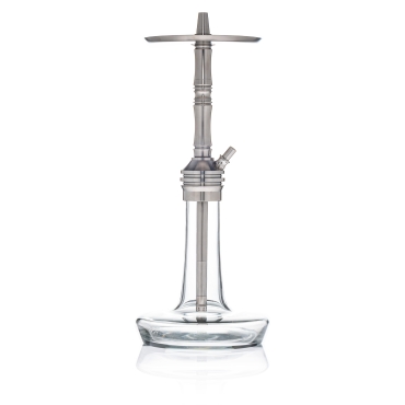 Moze Varity Lounge Silver - Clear Bowl - Silver Steel