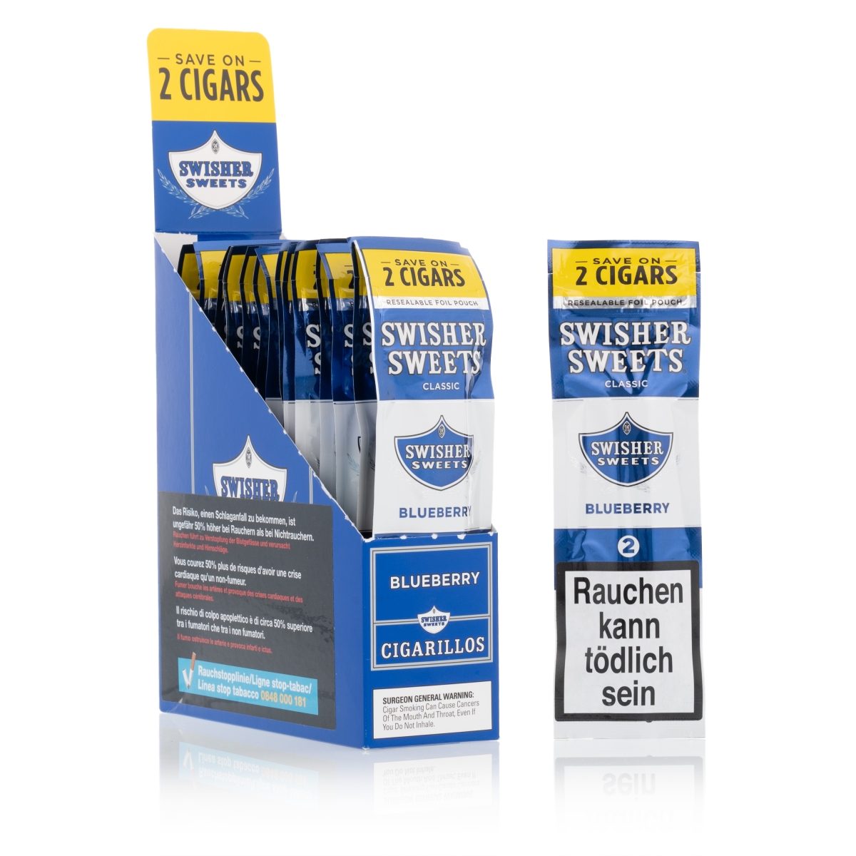 Swisher Sweets Cigarillos - Blueberry Box