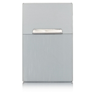 Zigarettenbox - Alu 85mm - Grau