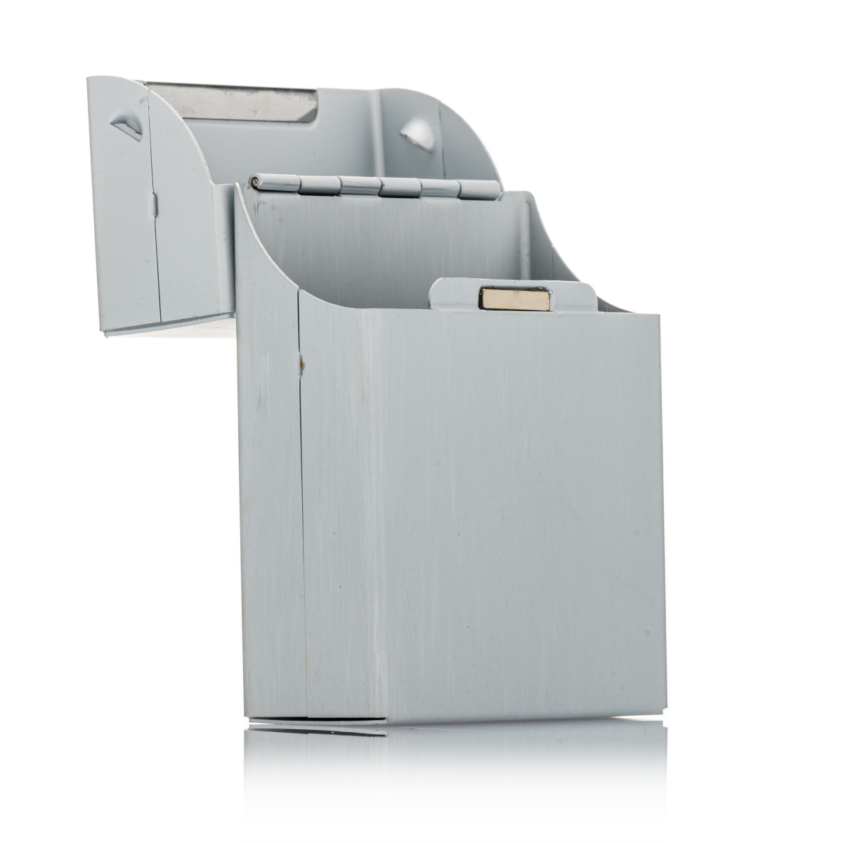 Zigarettenbox - Alu 85mm - Grau