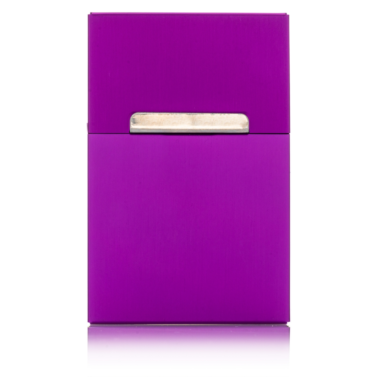 Zigarettenbox - Alu 85mm - Violett