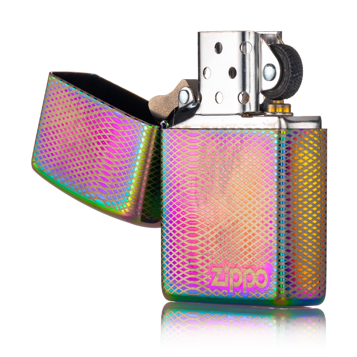 Zippo Illusion Line Pattern Design
