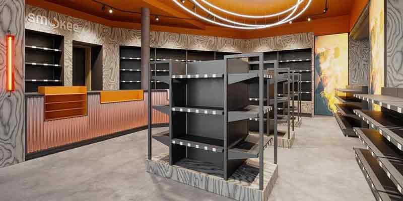 Smokee: Visualisierungskonzept zur Filiale in Thun